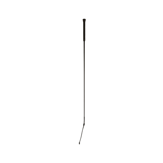 Dressage Whip - Black Fibreglass Riding Whip 100cm