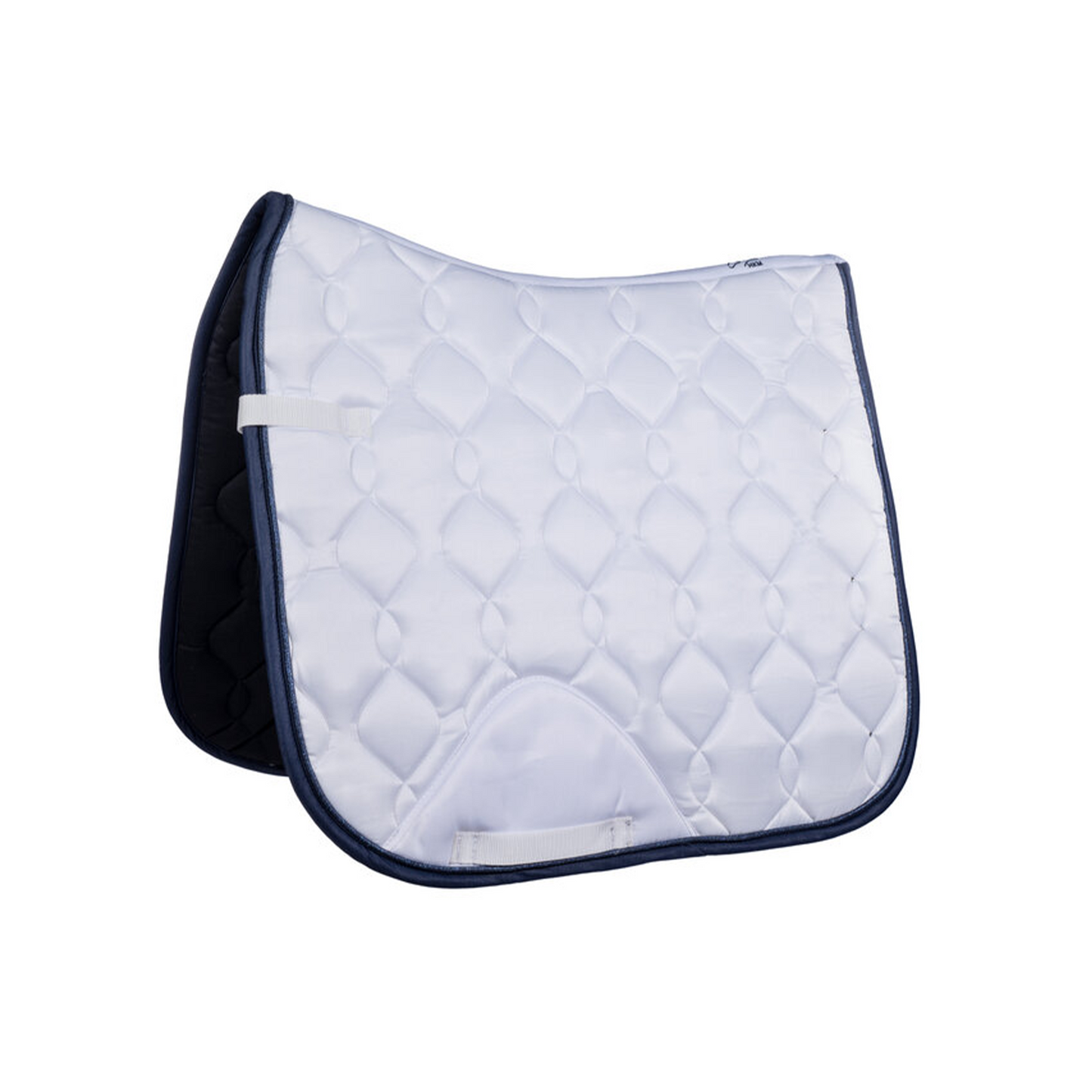Competition Dressage Saddle Cloth White - Elegant Dressage Saddle Pad