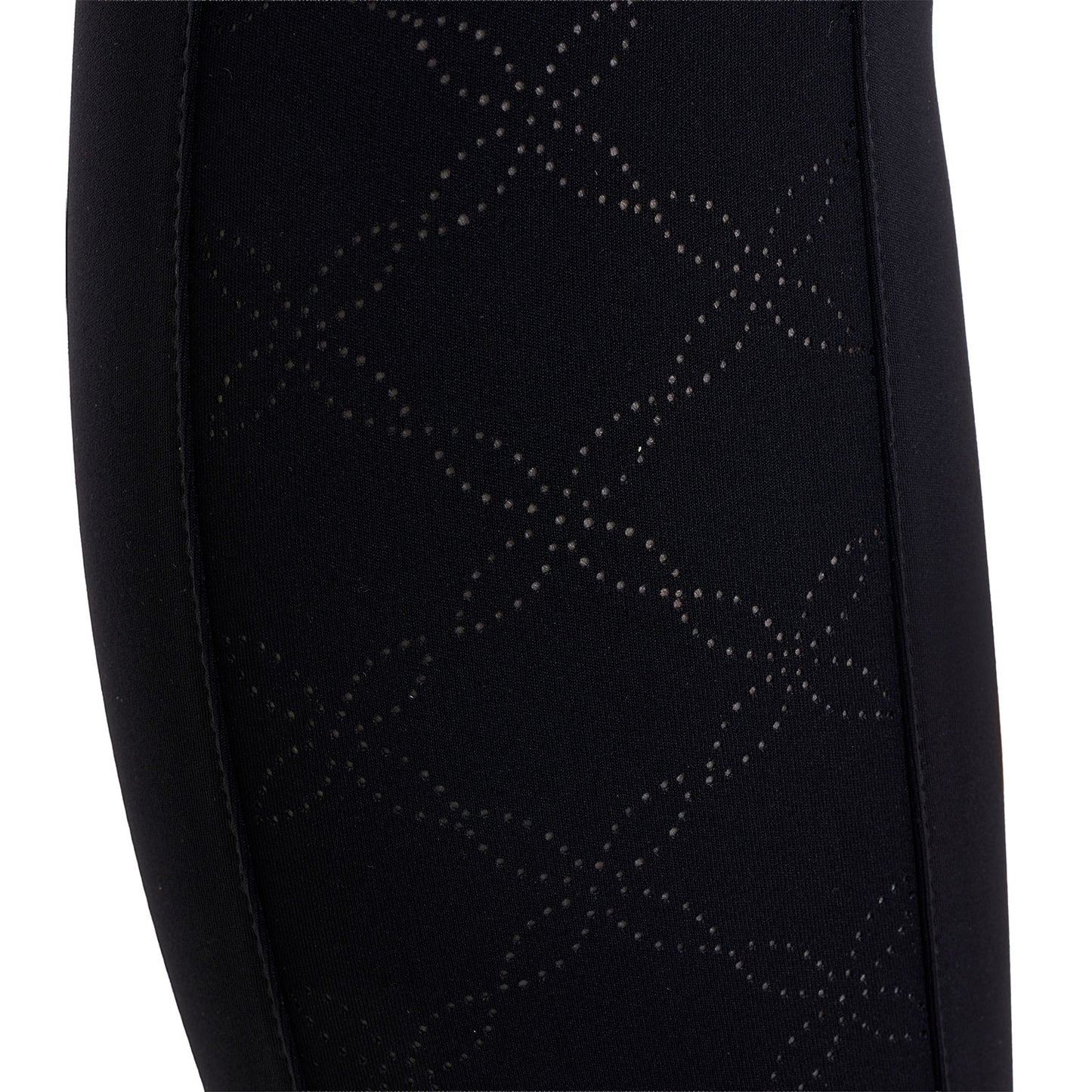 Women’s Leggings with Perforated Decorations - Equestrian Riding Tights