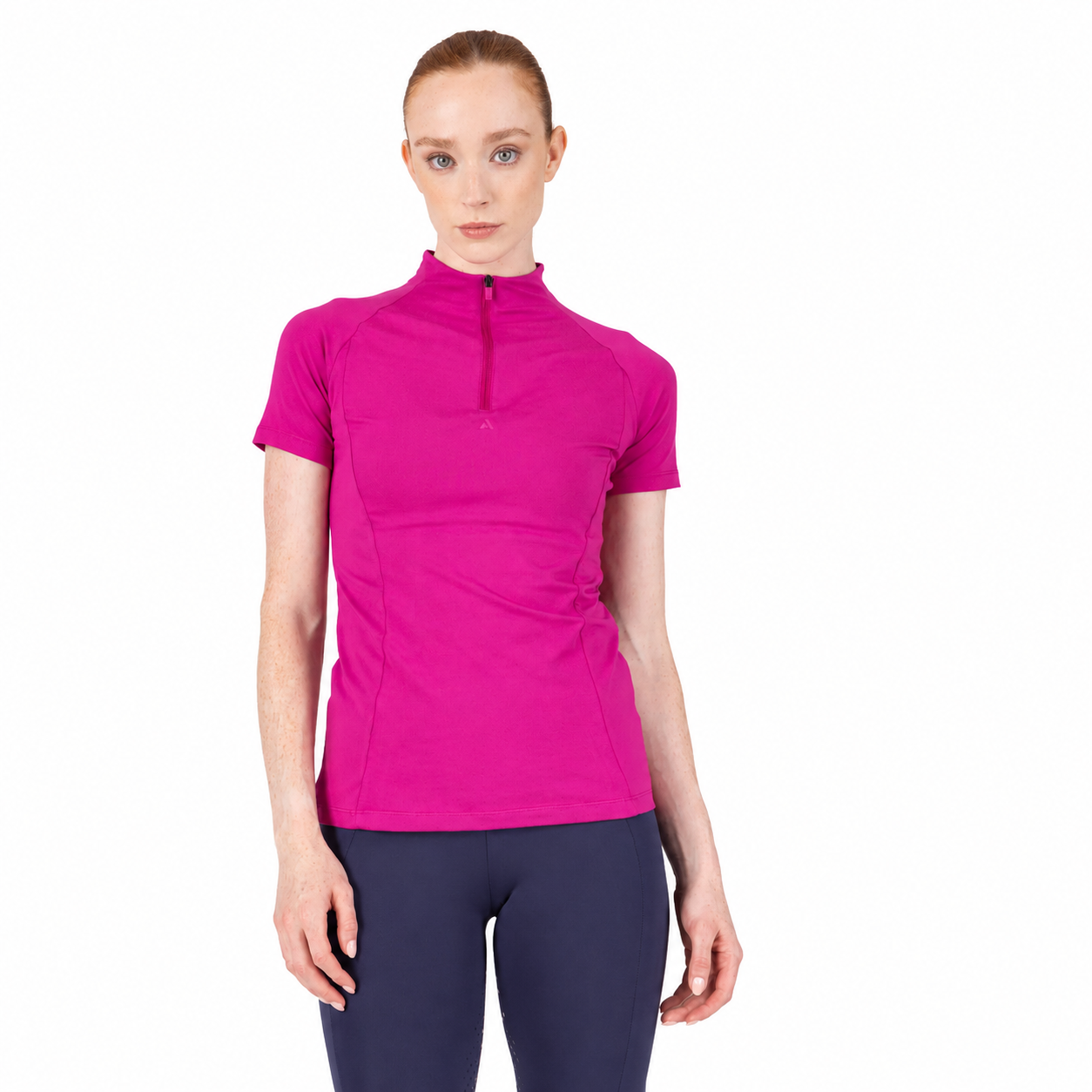 Aubrion React Short Sleeve Base Layer UPF 50+ - Women’s Equestrian Riding Top