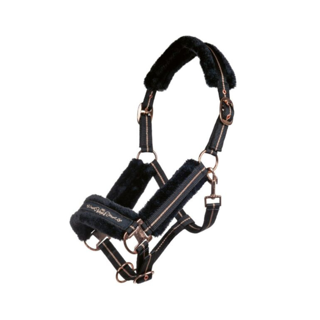HKM Head collar -Rosegold-