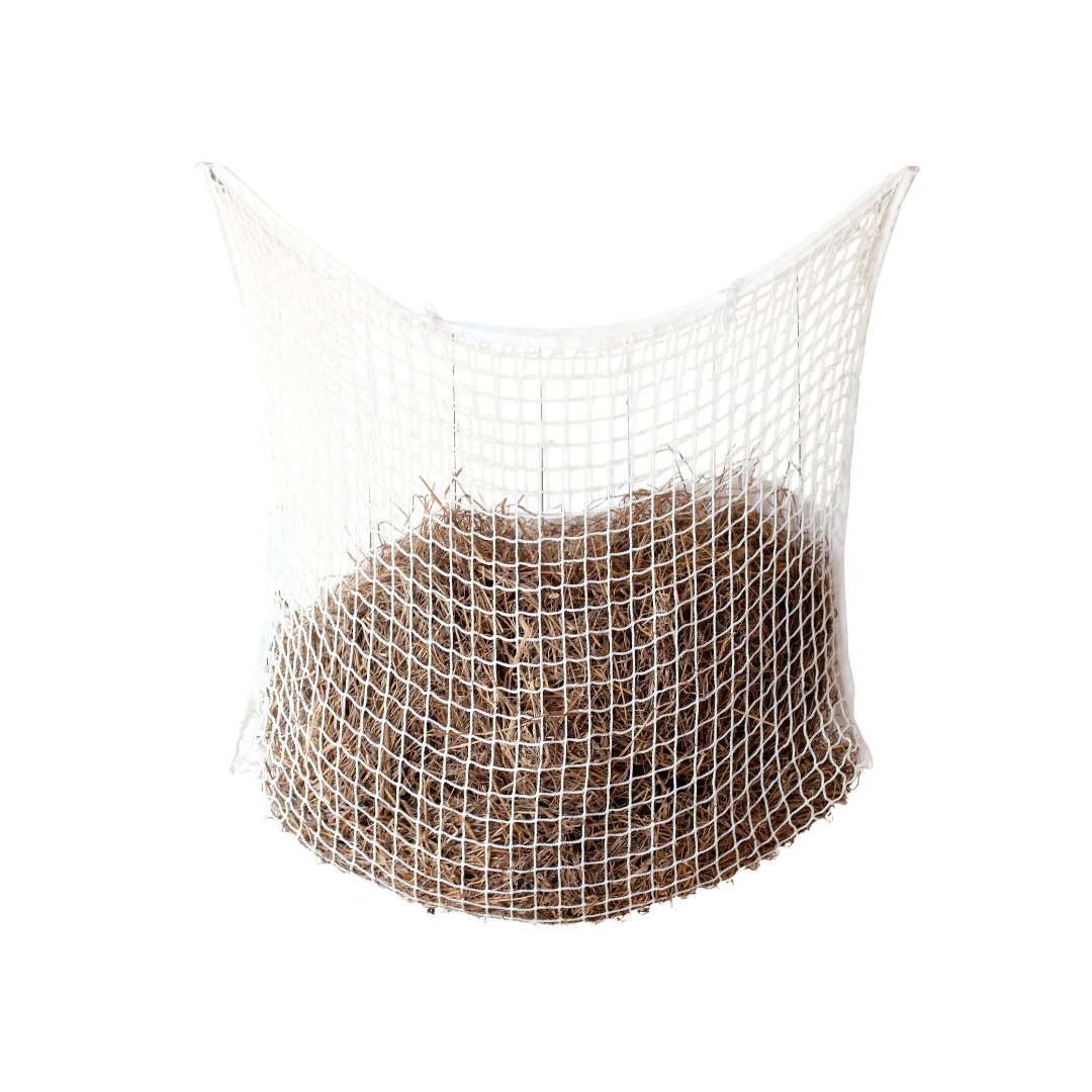 Horze Slow Feeding Hay Net - 10-11 kg Capacity - 3x3 cm Mesh for Horses