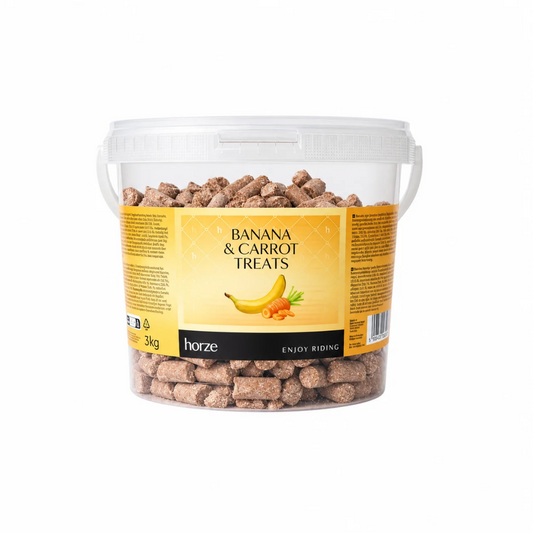 Horze Banana & Carrot Horse Treats - 3 kg