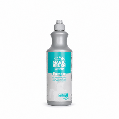 MagicBrush Wheat Protein Horse Shampoo - Gentle Coat & Skin Care 1000ml