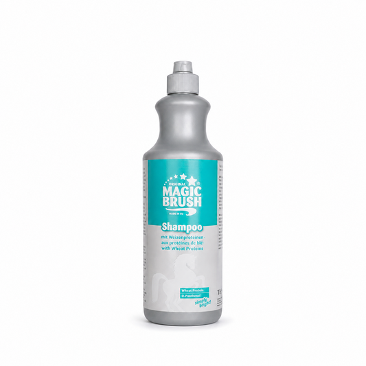 MagicBrush Wheat Protein Horse Shampoo - Gentle Coat & Skin Care 1000ml