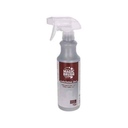 MagicBrush Leather Lotion 2-in-1 - Tack Cleaner & Conditioner 500ml