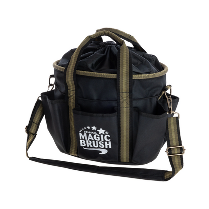 MagicBrush Grooming Bag - Horse Grooming Storage Bag (Black)