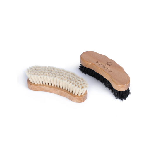 Moretta Shoe Brush Set - Boot & Shoe Care Brushes