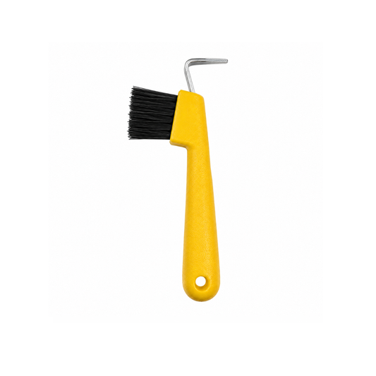 Hoof Pick with Brush - Horse Hoof Cleaning Tool