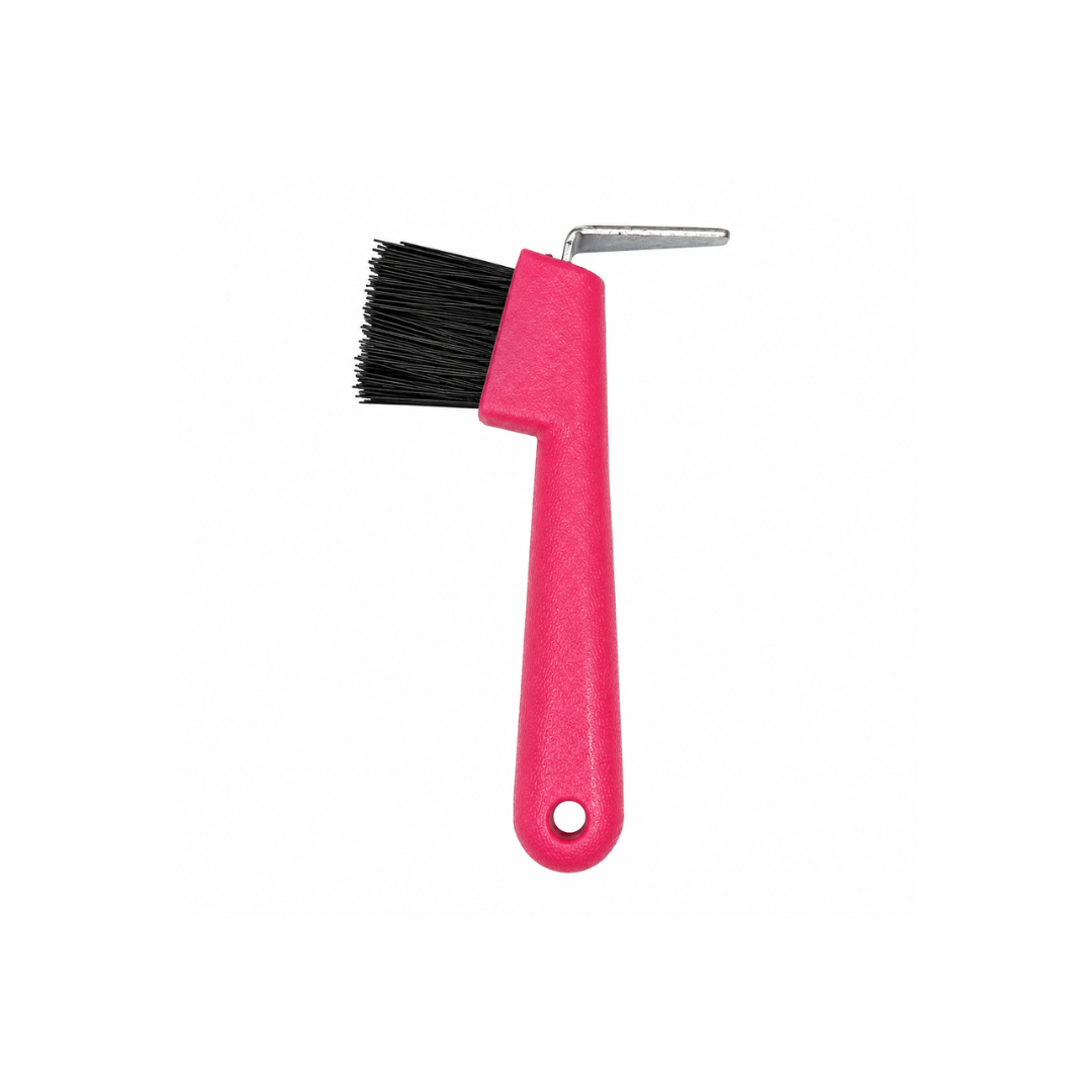Hoof Pick with Brush - Horse Hoof Cleaning Tool