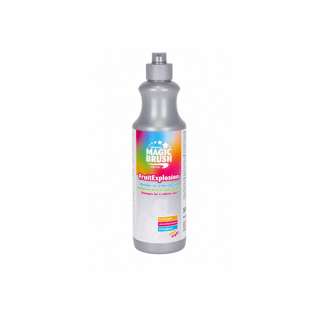 MagicBrush FruitExplosion Horse Shampoo for Fresh, Shiny Coat - 500ml