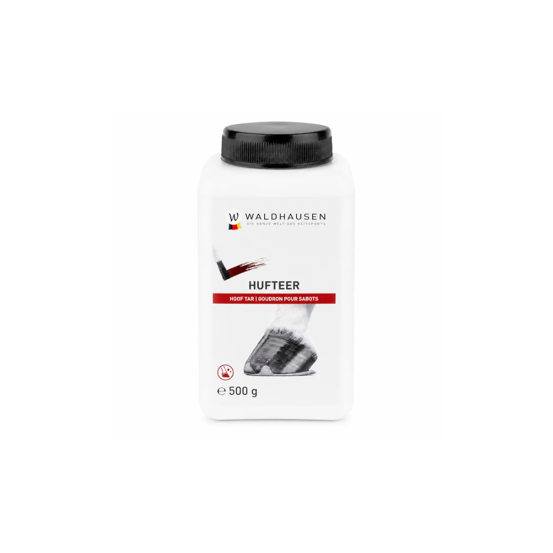 Hoof Tar with Brush - Horse Hoof Care - 500g