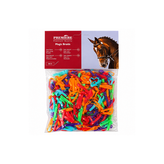 Premiere Mane Plaiting Bands Magic (500pcs)