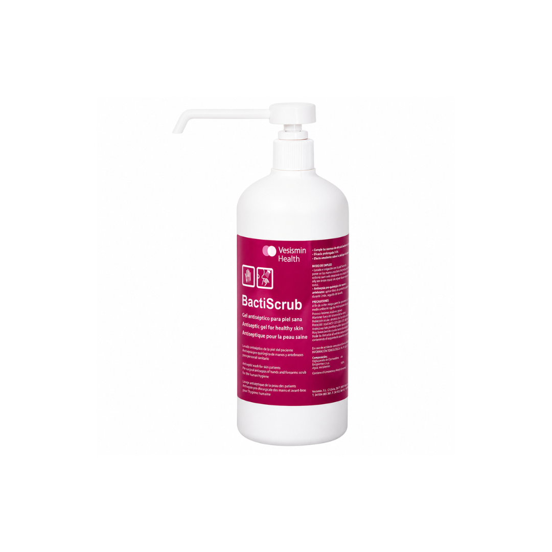 Vesismin Health BactiScrub - 4% Chlorhexidine Antiseptic Wash - 500ml