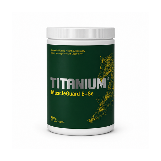 VetNova TITANIUM MuscleGuard E+Se - Muscle Health & Recovery Supplement 450g