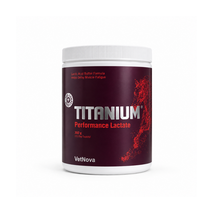 VetNova TITANIUM Performance Lactate - Lactic Acid Buffer & Performance Support 360g