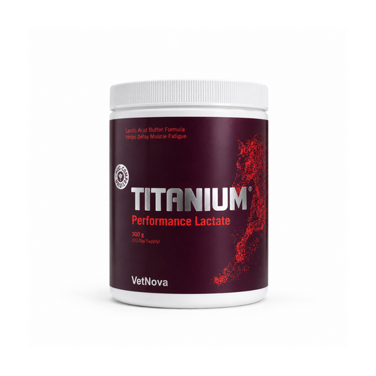VetNova TITANIUM Performance Lactate - Lactic Acid Buffer & Performance Support 360g