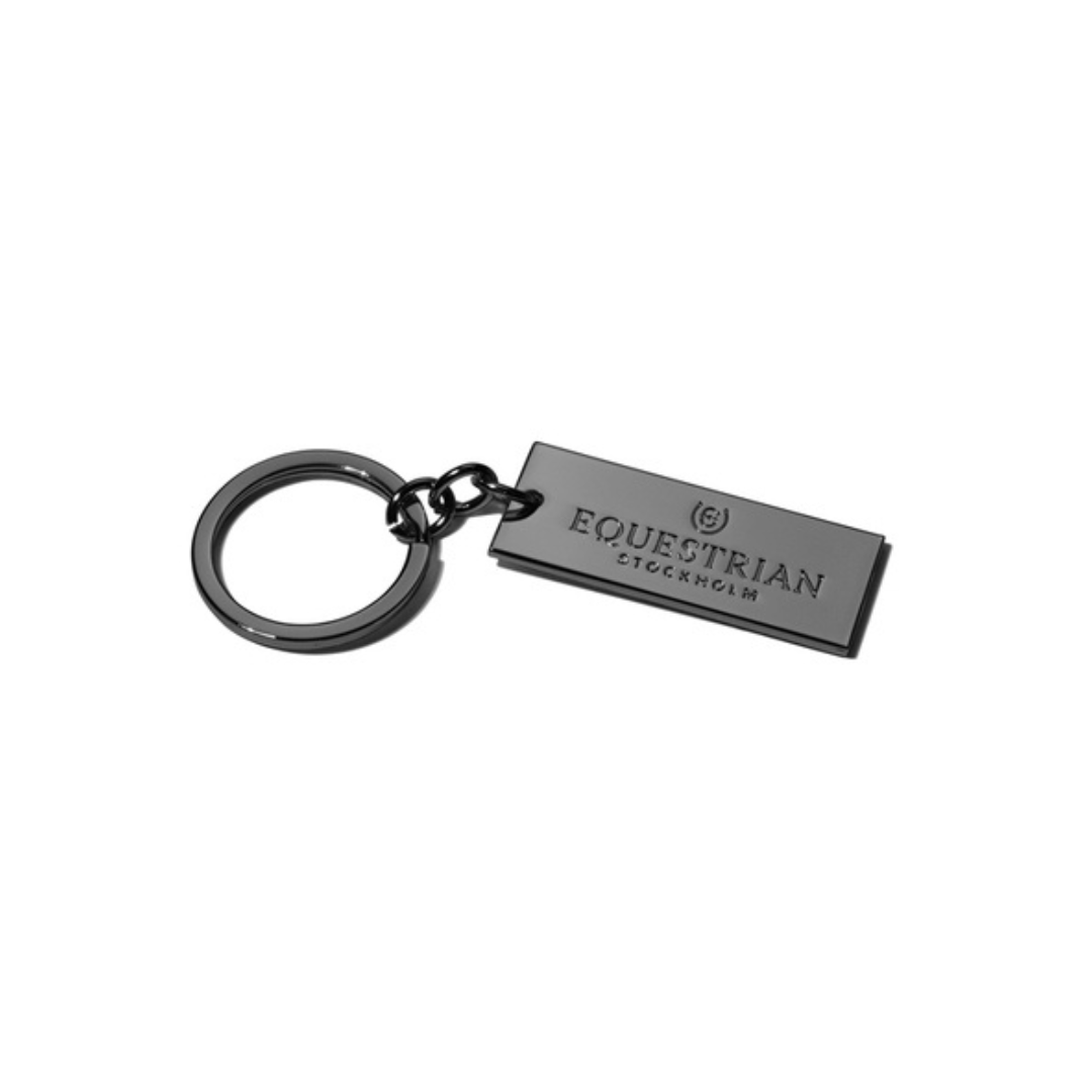 Equestrian Stockholm Key Chain Chrome