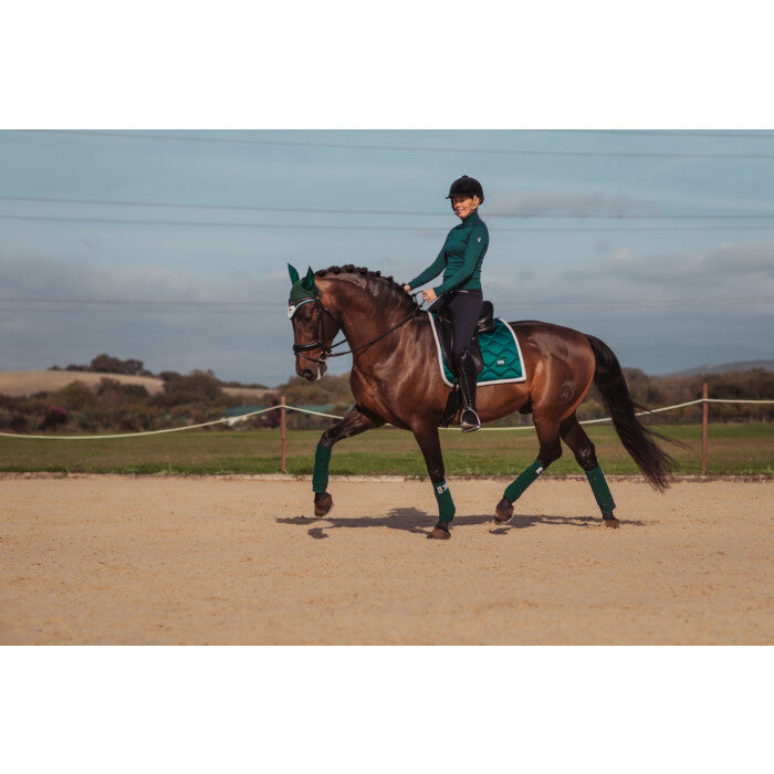 Equestrian Stockholm Amazonite Dressage Saddle Pad - Full