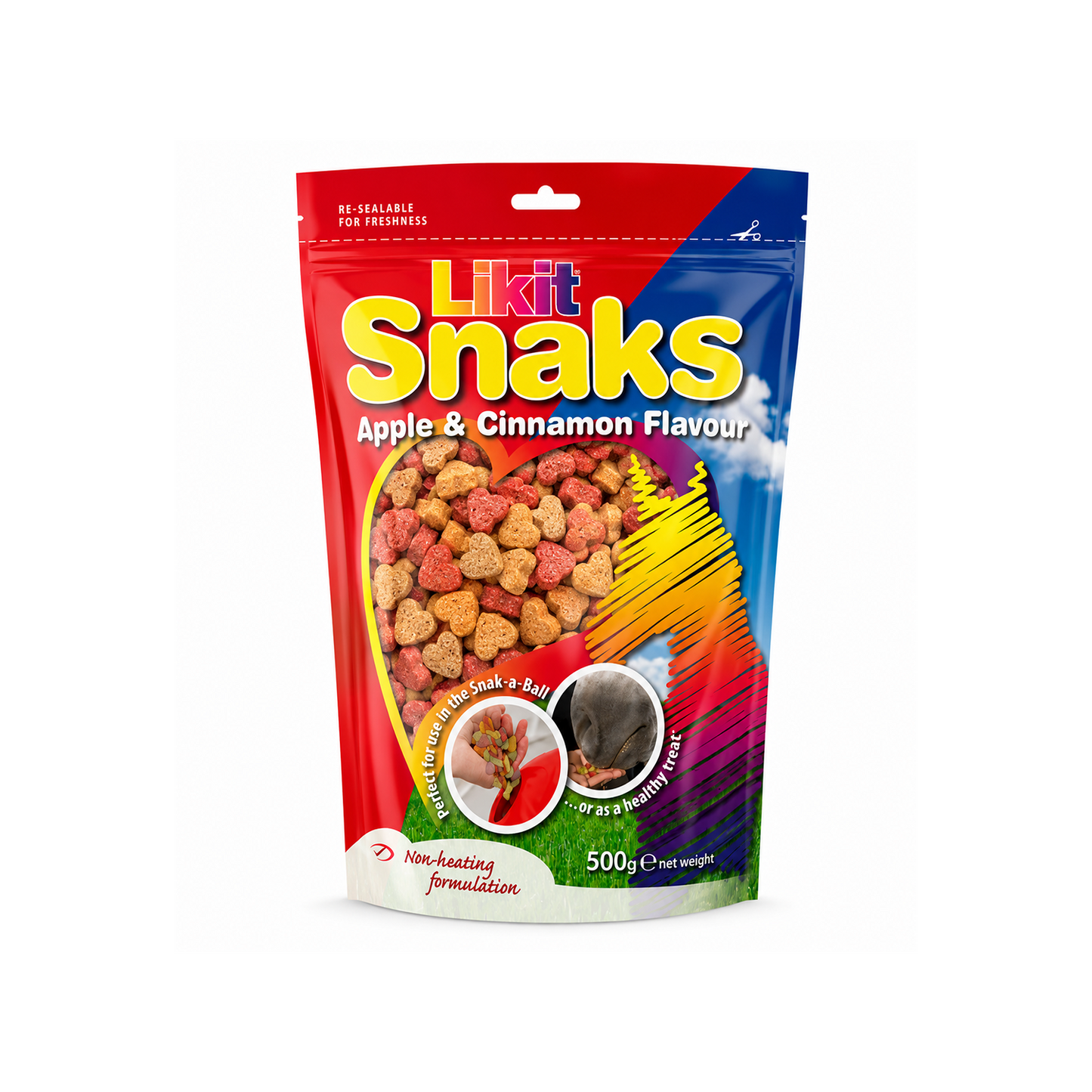 Likit Snaks Apple Cinnamon Horse Treats - 500g