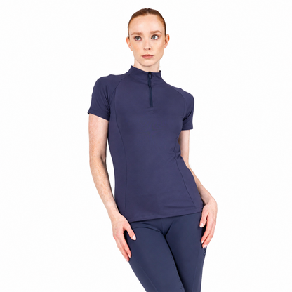 Aubrion React Short Sleeve Base Layer UPF 50+ - Women’s Equestrian Riding Top