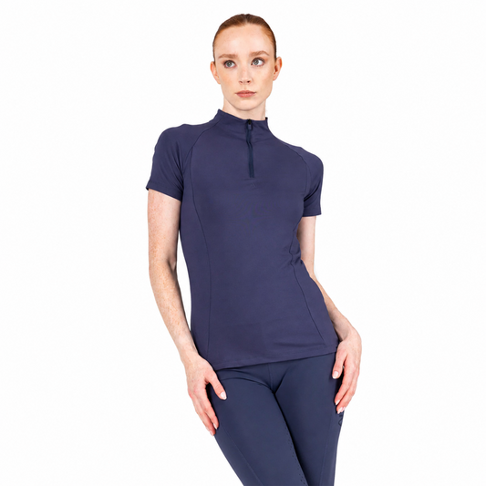 Aubrion React Short Sleeve Base Layer UPF 50+ - Women’s Equestrian Riding Top