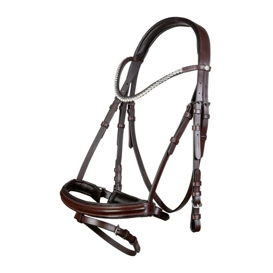 Mia Bridle - Elegant Leather Horse Bridle