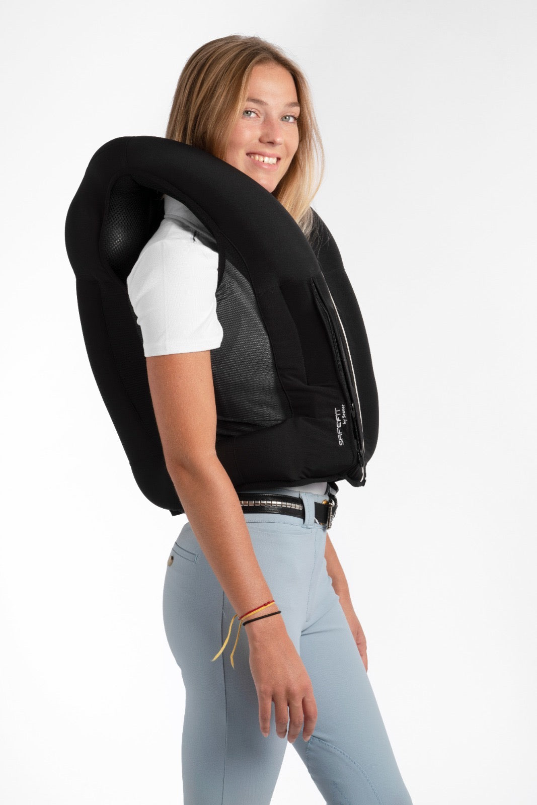 Seaver Airbag Vest Black - Protective Riding Vest