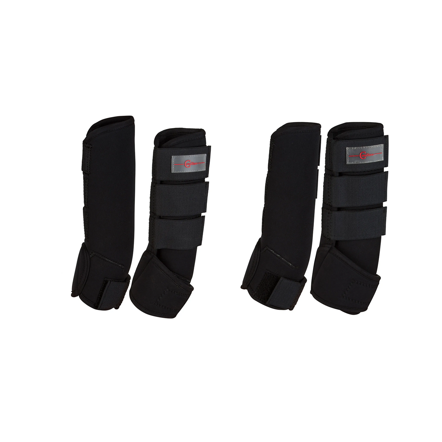 Covalliero Fetlock Gaiters - Horse Fetlock Protection Boots (4pcs)