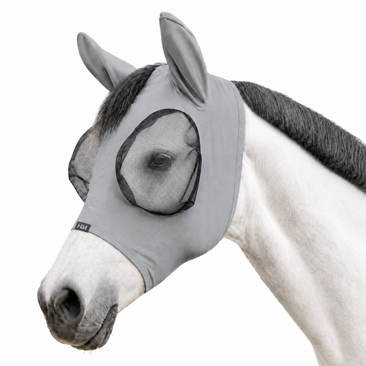 Elastic Anti-Fly Mask - Horse Fly Mask