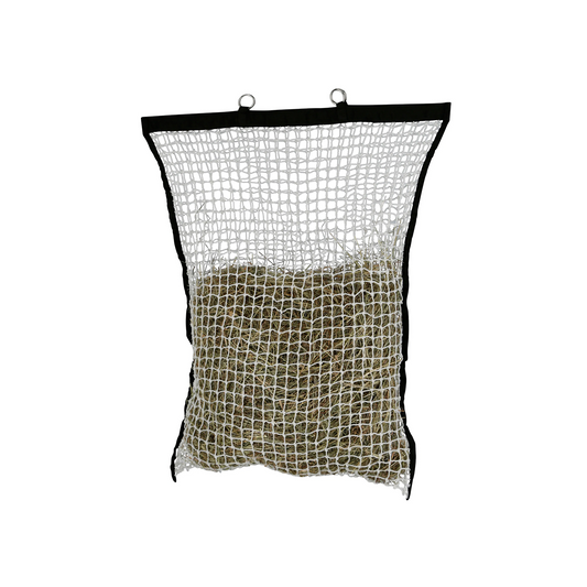 Easy Fill Hay Net - Horse Hay Feeder with Filling Aid