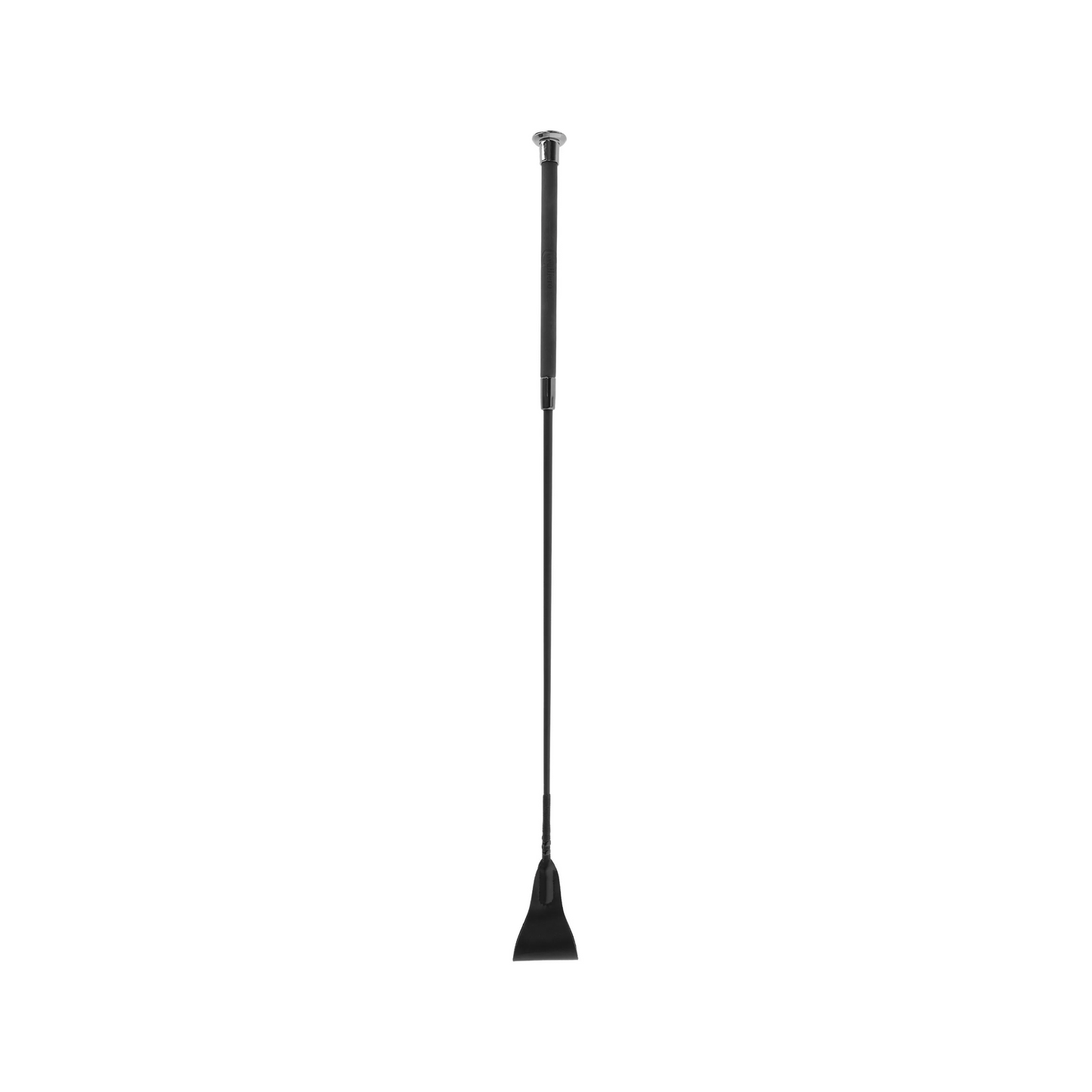 Carbon Jumping Crop - Black Equestrian Riding Whip 65cm
