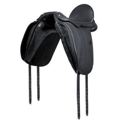 Mompso Signature Dressage Pro Saddle Wide - Leather Dressage Saddle