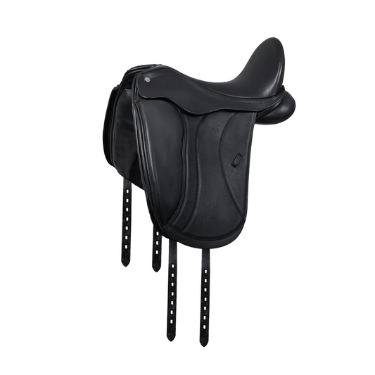 Mompso Signature Dressage Pro Saddle Wide - Leather Dressage Saddle