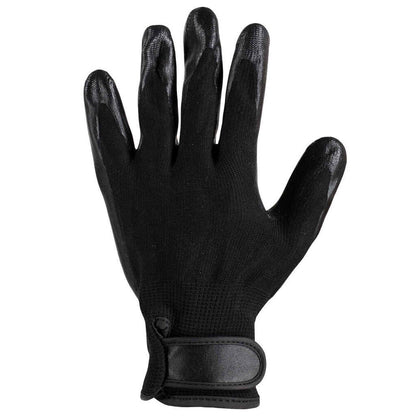 Horze Super Touch Grooming Gloves - Black