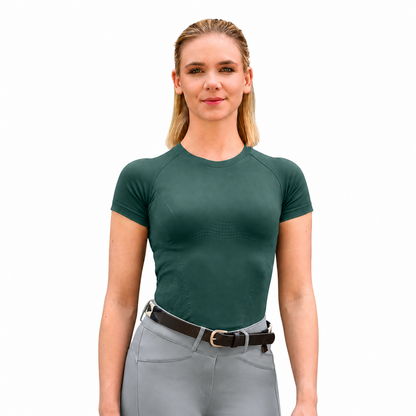 Siena 3D Knitted Technical Riding Shirt - Equestrian Base Layer