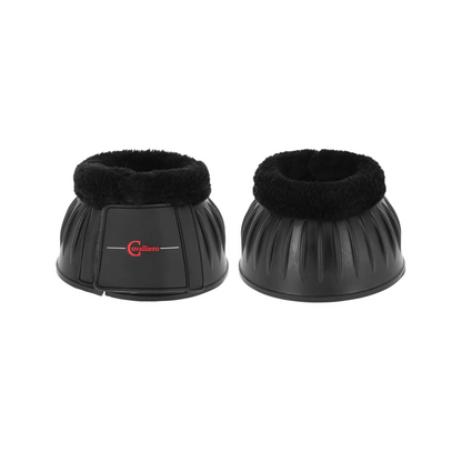 Rubber Hoof Boots with Teddy Fleece - Horse Over Reach Boots