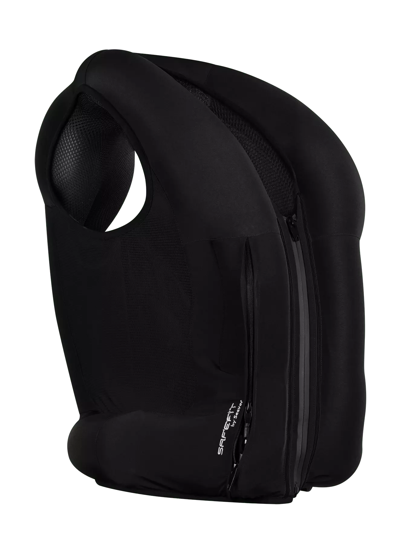 Seaver Airbag Vest Black - Protective Riding Vest