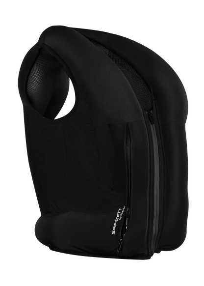 Seaver Airbag Vest Black - Protective Riding Vest
