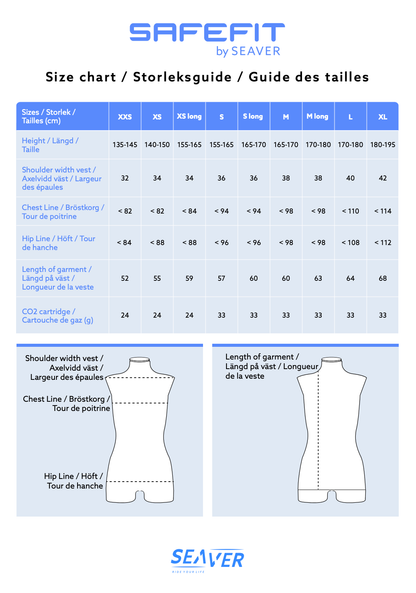 Seaver Airbag Vest Black - Protective Riding Vest