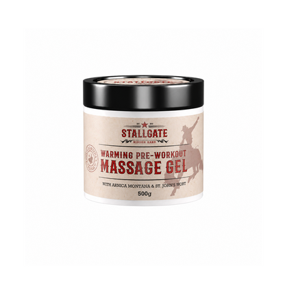 Stallgate Warming Pre-Workout Massage Gel - Horse Muscle Gel