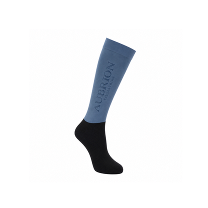 Aubrion Equestrian Socks - Two Tone Riding Boot Socks