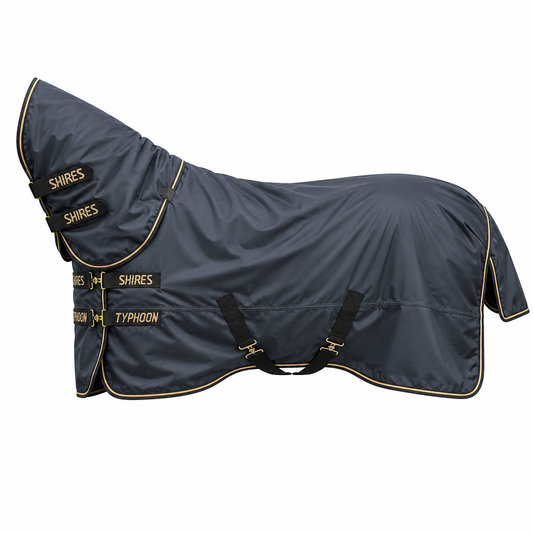 Shires Typhoon 50 Combo Turnout Rug - Waterproof Horse Turnout Rug