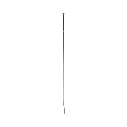 Carbon Dressage Crop - Black Equestrian Riding Whip 110cm